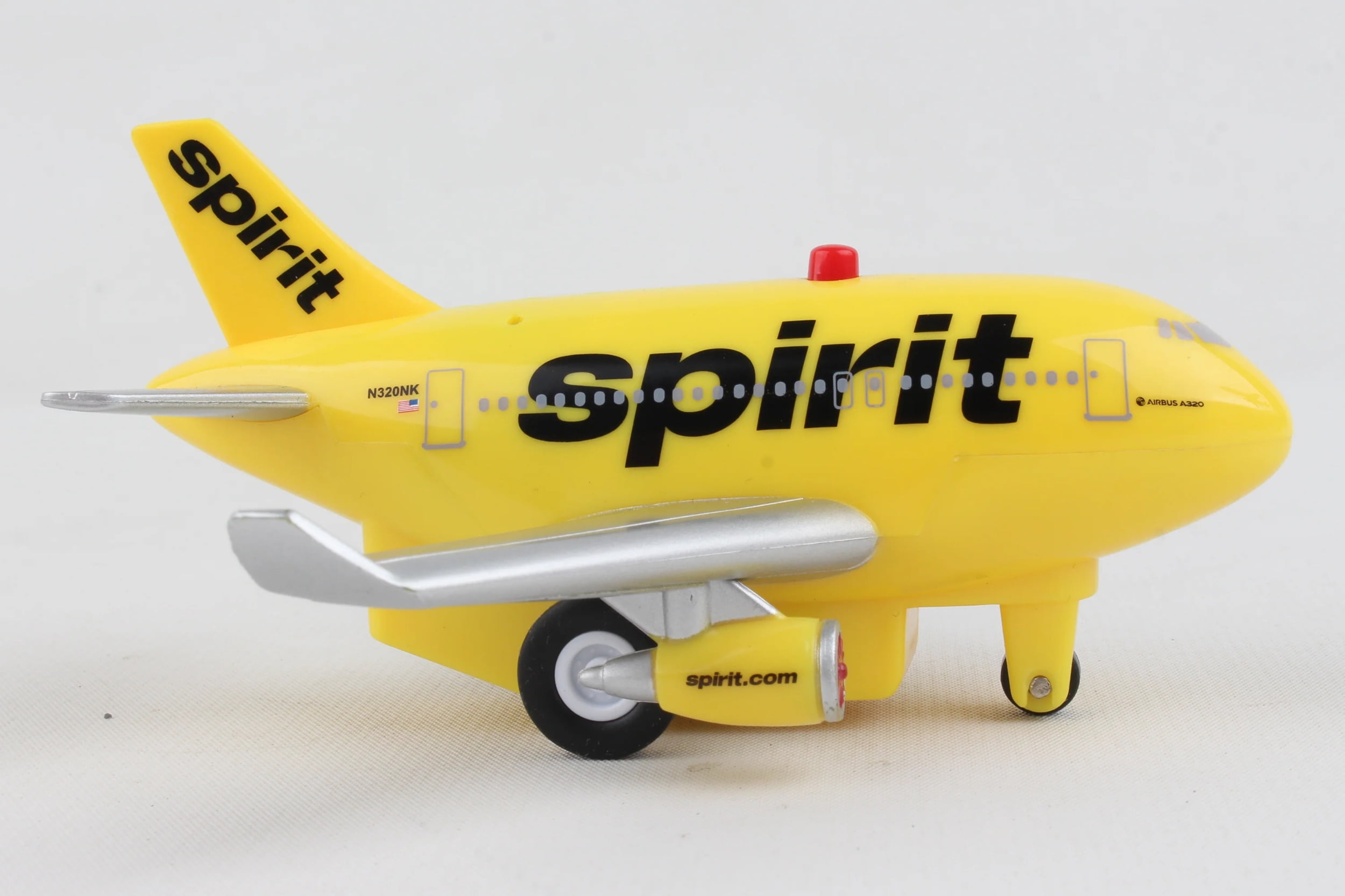 Toytech TT182 Spirit Airlines Pullback with Light Sound Walmart