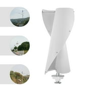 Aiqidi 400W Wind Power Turbine Generator Vertical Helix Maglev Wind Turbine Kit w/Controller 2 Blades for Max Wind Speed 40 M/S(12V)