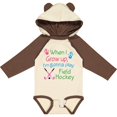 thumbnail image 3 of Inktastic Future Field Hockey Player Boys or Girls Long Sleeve Baby Bodysuit, 3 of 5