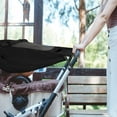 thumbnail image 6 of Stroller Shade, Universal Waterproof Stroller Sunshade Cover Anti-UV with See Through Viewing Window Extender Accessory for Stroller Easy Installation, 6 of 8