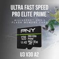 thumbnail image 4 of Tarjeta de memoria PNY PRO Elite Prime 128 GB microSDXC, paquete de 2, 4 of 9
