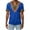 Blue, variant on Mens Shirts Summer Men's Casual Ethnic Style Printed Short-sleeved T-shirt Bottom Shirt Top/shirt Blouses