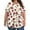 Multicolor, variant on Yotami Women's Crew Neck Blouse Plus Size Pleated Floral Print Summer Graphic Tee Short Sleeve Trendy Clothes for Vacation, Multicolor