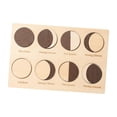 thumbnail image 1 of Juguete de educación temprana para bebés, juguete de tablero de cognición de de madera, rompecabezas de madera, rompecabezas de fases de de, 1 of 9