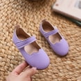 thumbnail image 2 of shoper Mary Jane Shoes for Girls School Uniform Flats Dress Shoes for Music Recitals (Little/Big Kids) Light Purple, 2 of 9