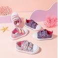 thumbnail image 6 of Toddler Boys & Girls Shoes Kids Canvas Sneakers with Cartoon Dual Hook and Loops, 6 of 10