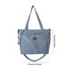 thumbnail image 2 of Bolso de mano con múltiples bolsillos para mujer, bolso hobo ligero, bolso de mamá (azul), 2 of 8