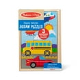 thumbnail image 3 of Melissa & Doug Classic Vehicles Wooden Jigsaw Puzzles in a Box - 3 puzzles, 12 pcs each, 3 of 9