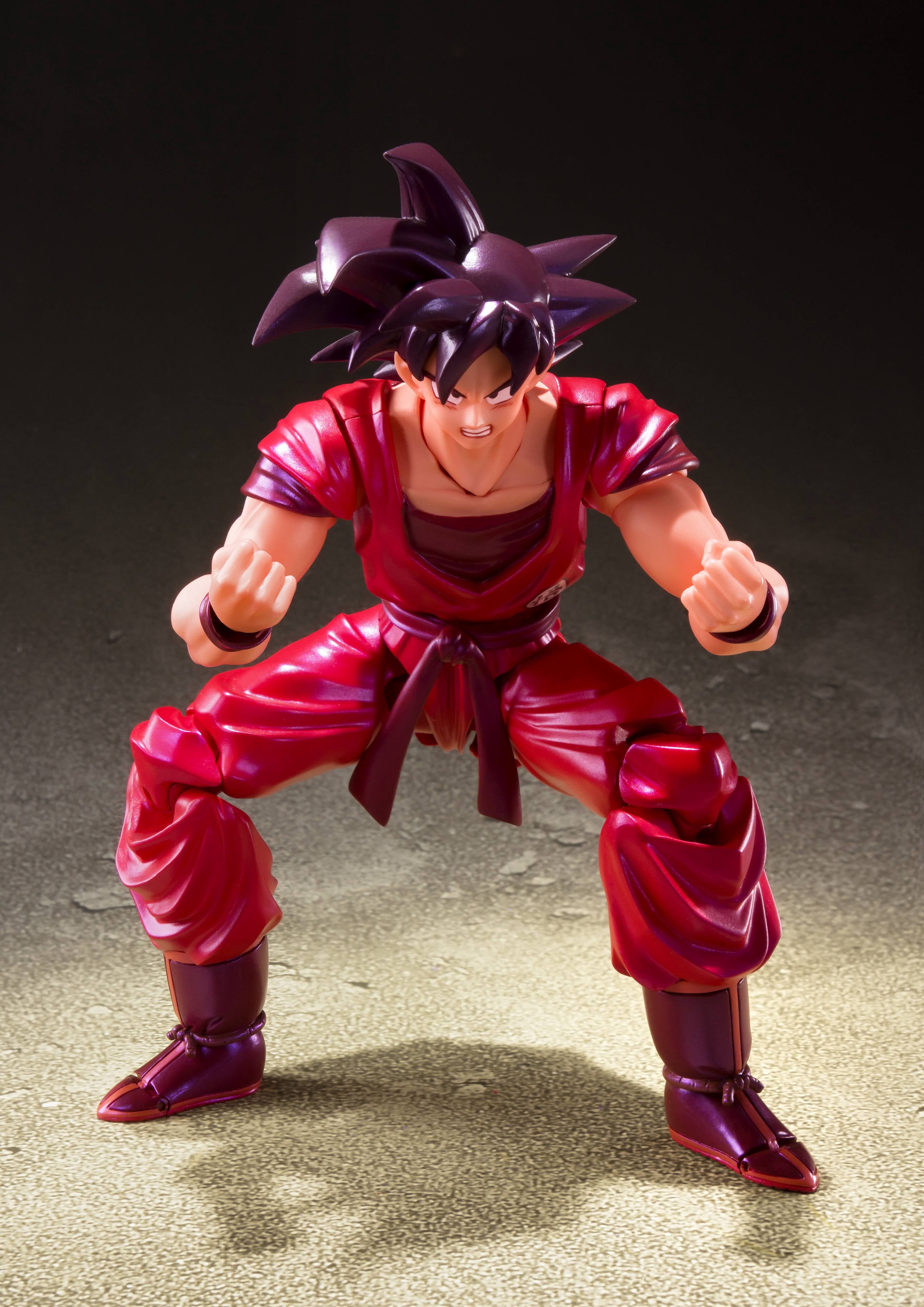 S.H. Figuarts Son Goku Kaioken 180000 Power Level Dragon Ball Action Figure