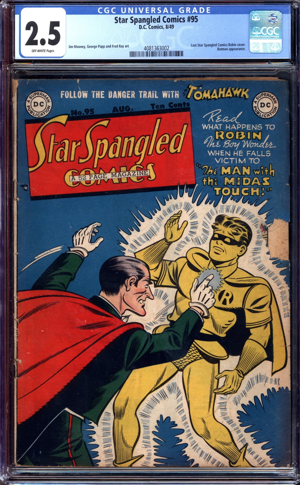 Cover of Star Spangled Comics #95