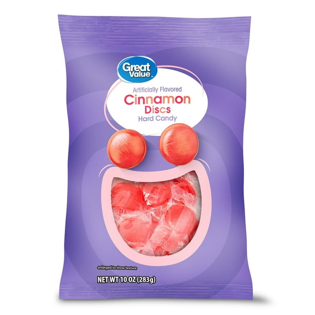 Great Value, Cinnamon Discs Hard Candy, 10 Oz