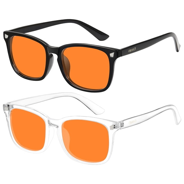 Gafas de bloqueo de luz azul ORANZI con 98,6% de protección UV400