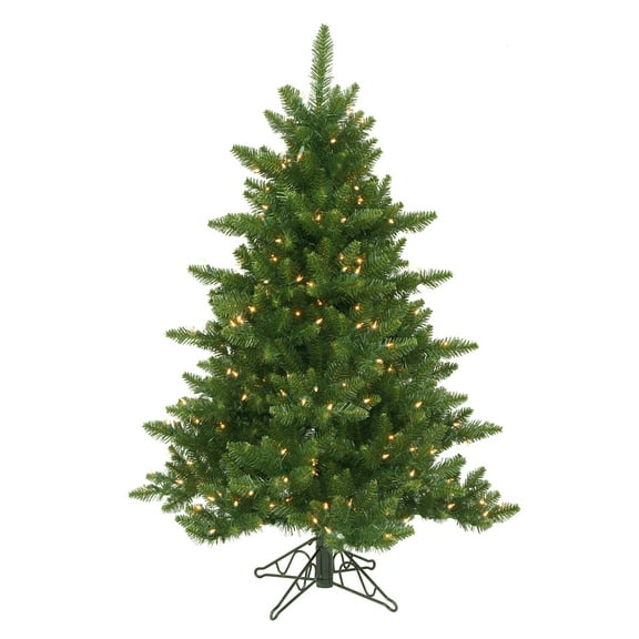Vickerman 4.5' Camdon Fir Artificial Christmas Tree, Warm White Dura-lit LED Lights