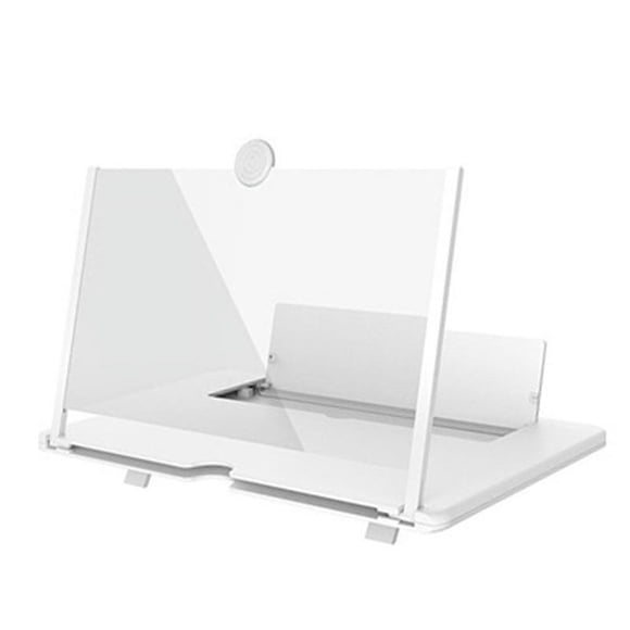 Loupe d'Écran de Téléphone Mobile 3D HD 18 Pouces Support Vidéo Amplificateur Support de Téléphone de Bureau Support Vidéo 3D HD,A