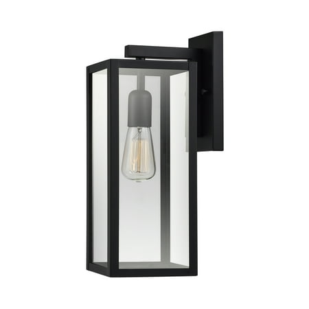 

Globe Electric 44176 Black Electric Outdoor Wall Lantern