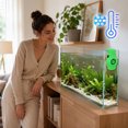thumbnail image 3 of Forestwhale Aquarium Cooling Fan USB Silent Water Chiller 2-Speed Adjustable Aquarium Cooler for Saltwater Freshwater Tanks 2.8"x5.5", 3 of 4