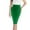 Green, variant on Aofany Women's Pencil Skirt Stretchy Office Work Skirt Knee Length Business Bodycon High Waist A-Line Short Skirt