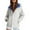 Grey, variant on Arlun Oversized Outdoor Windbreaker Hood Jackets for Women Thick Warm Zipper up Casual Fashion Streetwear Coat 2025 Autumn Winter Long Sleeve Comfortable Stylish Outwear Navy XL