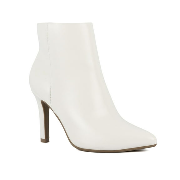 Sugar Vecna Dress Booties for Women, White, 8M