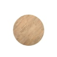 thumbnail image 5 of Taran Designs Lawrence Round Solid Wood Coffee Table in Beige, 5 of 7