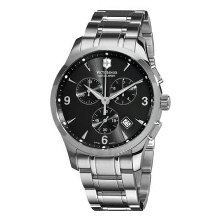 Swiss Army Men S 241478 Alliance Black Dial Stainless Swiss Army Men S 241478 Alliance Black Dial Stainless Steel Bracelet