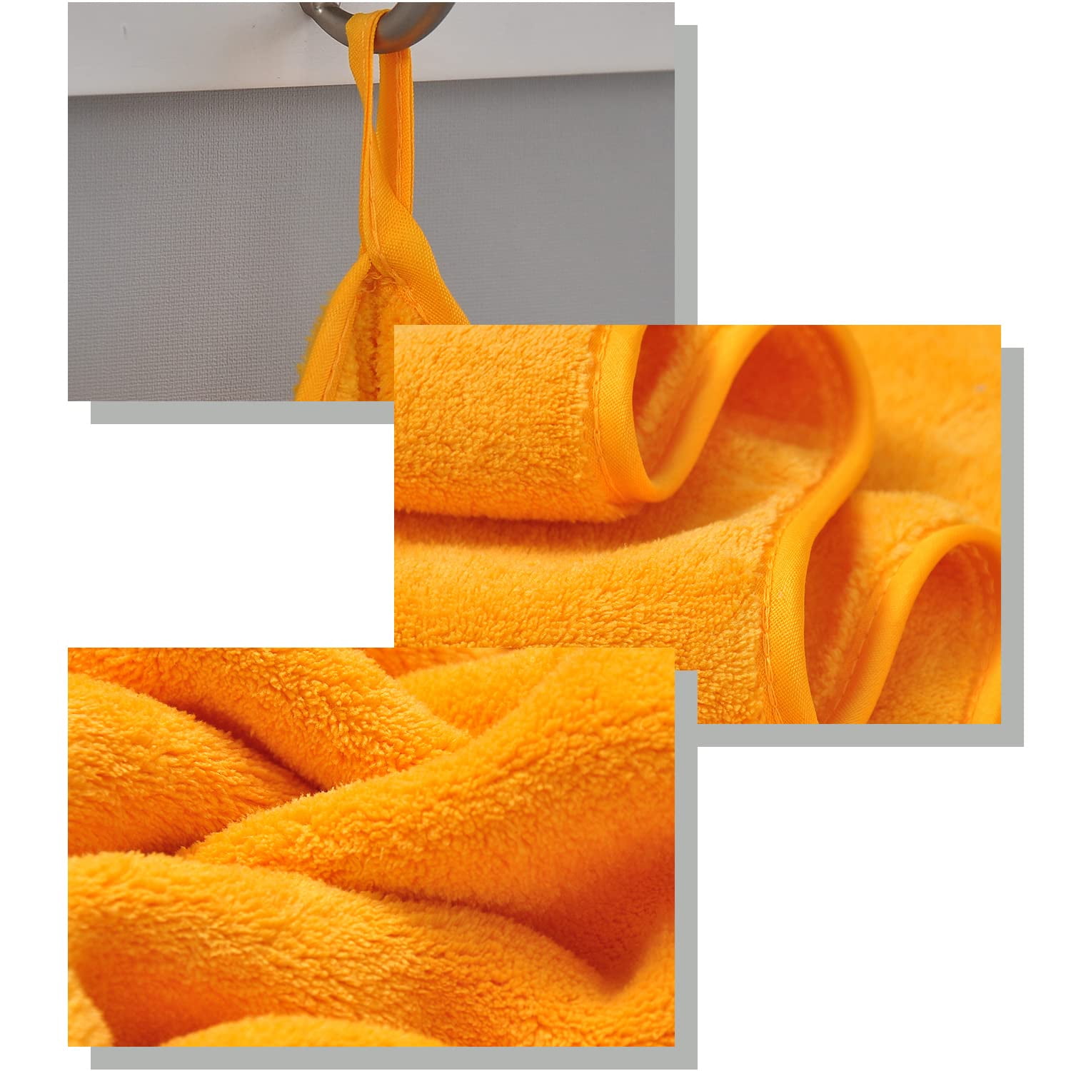 GraceAier Ultra Soft Oversize Bath Towels 2 Pack (35 x 70) - Quick Drying - - Microfiber Coral Velvet Highly Absorbent Towel F