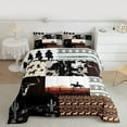 thumbnail image 2 of Castle Fairy Female Men Women Western Cowgirl Full Size Comforter Sets 3-Piece,Hippie Tribal Aztec Bedding Comforter Set,Animal Horse Lightweight Bedding Sets,Luxury Bedroom Decor,Reversible, 2 of 8