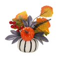 thumbnail image 1 of Calabaza de espuma artificial BLESIY adorno de escritorio de calabaza decoración de Otoño Estilo C, 1 of 8