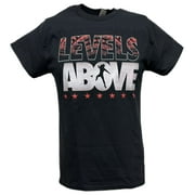 Roman Reigns Levels Above Black T-shirt
