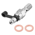 thumbnail image 2 of Banjo Bolt Bleed Screw,M10x1.25mm Motorcycle Brake Master Motorcycle Brake Caliper Bleed Screw Future-Proof Design, 2 of 11