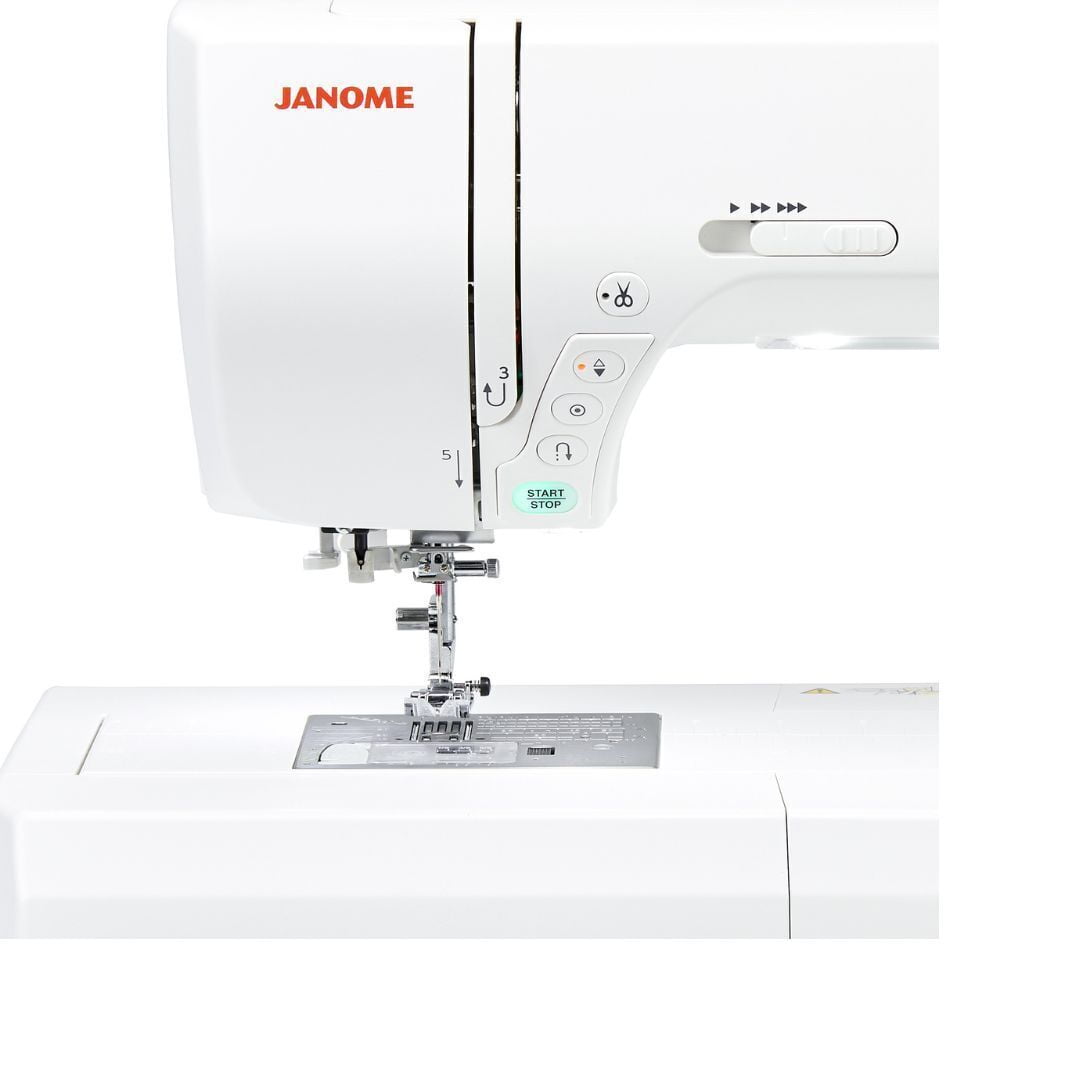 Restored Janome Horizon Memory Craft 9850 Embroidery and Sewing Machine with 200 Built-In Stitches and LCD Full Color Touchscreen (Refurbished)