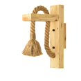 thumbnail image 1 of Lámpara De Pared Vintage Lámpara De Pared De Cuerda De Cáñamo Lámpara De Pared De Madera Resistente Lámpara De Pared De Estilo Industrial Decorativa Lámpara De Pared E27 Sin Bombilla Para El Hogar Eigraketly HA026942-00, 1 of 6