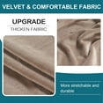 thumbnail image 3 of AIGIA 2 Pack Bar Stool Covers Round Stool Covers With Elastic Bands Slipcover Washable Stool Cushion Covers, 3 of 7