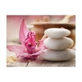 thumbnail image 2 of Tiptophomedecor Zen Wallpaper Wall Mural - White Stacked Stones Spa, 2 of 3