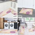thumbnail image 6 of Kitchen Rugs and Mats Non Skid Washable Spring Flowers Floral Kitchen Mat and Rug Set,Floor Cushion Absorbent Rug,Rubber Backed Area Rugs for Kitchen Laundry, 6 of 7