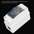 thumbnail image 3 of Programmable LCD Timer Switch with 7-Day/28-Cycle Scheduling, Built-in Battery Backup, Weatherproof PC Housing, AC85-265V, -10℃ to +55℃ Operation for Outdoor/Indoor High-Power Devices (Pool Pumps,, 3 of 6