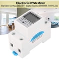 thumbnail image 2 of Medidor de electricidad digital 220 V 5 (80) A monofásico 2 cables 2P eléctrico digital Medidor de potencia Medidor de electricidad, 2 of 5