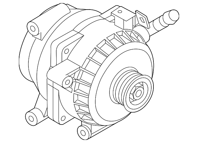 Генератор как будут выглядеть дети Genuine OE Hyundai Alternator 37300-2G150 - Walmart.com - Walmart.com