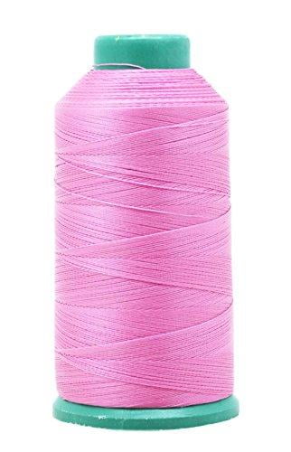 Mandala Crafts Bonded Nylon Thread for Sewing Leather Upholstery Jeans and Weaving Hair; Heavy-Duty; 1500 Yards Size 69 T70 Lilac 