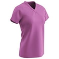 thumbnail image 2 of Star V-Neck T-Shirt, Girls' Large, Pink, 2 of 2