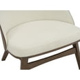 thumbnail image 3 of Fauteuil d'Appoint Châtaigne et Crème Lucca, 3 of 4