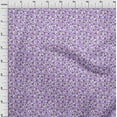 thumbnail image 5 of oneOone Polyester Spandex Medium Purple Fabric Abstract Floral Fabric for Sewing Printed Craft Fabric by The Yard 56 Inch Wide, 5 of 5