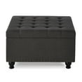 thumbnail image 6 of Articscorpion Durable Ottomans, Linen Dark Gray, 30x30x18 in, 36.3 lb, 6 of 9