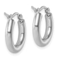 thumbnail image 5 of Diamond2Deal Mother's Day Gift 14K White Gold Earrings for Women (L- 0.67 inch, W- 0.63 inch), 5 of 7