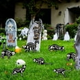 thumbnail image 6 of 2024 Halloween Decorations,Halloween Decorations Outdoor Scary,Halloween Garden Ghosts Horrible Decor,Halloween Glows-in-the-dark Outdoor Courtyard Skeleton Cats Holiday Atmospheres Decoration, 6 of 7