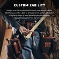 thumbnail image 4 of Cinturón de trabajo Occidental Leather 3 Ranger Leather OxyRed, 4 of 6