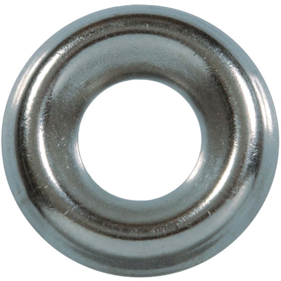 Hillman #8 Steel Nickel Plated Finishing Washer (10-Count) 6673