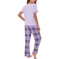 thumbnail image 3 of Sexy DanceRopa Ropa de dormir para damas Cintura elástica Ropa de dormir Pjs Loungewear Ropa suelta para el hogar Conjuntos de pijamas, 3 of 3