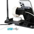 thumbnail image 2 of OttLite LED Desk Light with Multi Charging Station, Black, 2 of 9