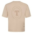 thumbnail image 3 of Men's Levelwear Khaki Texas Rangers Signet Oversized Luxe Signature Knit T-Shirt, 3 of 3